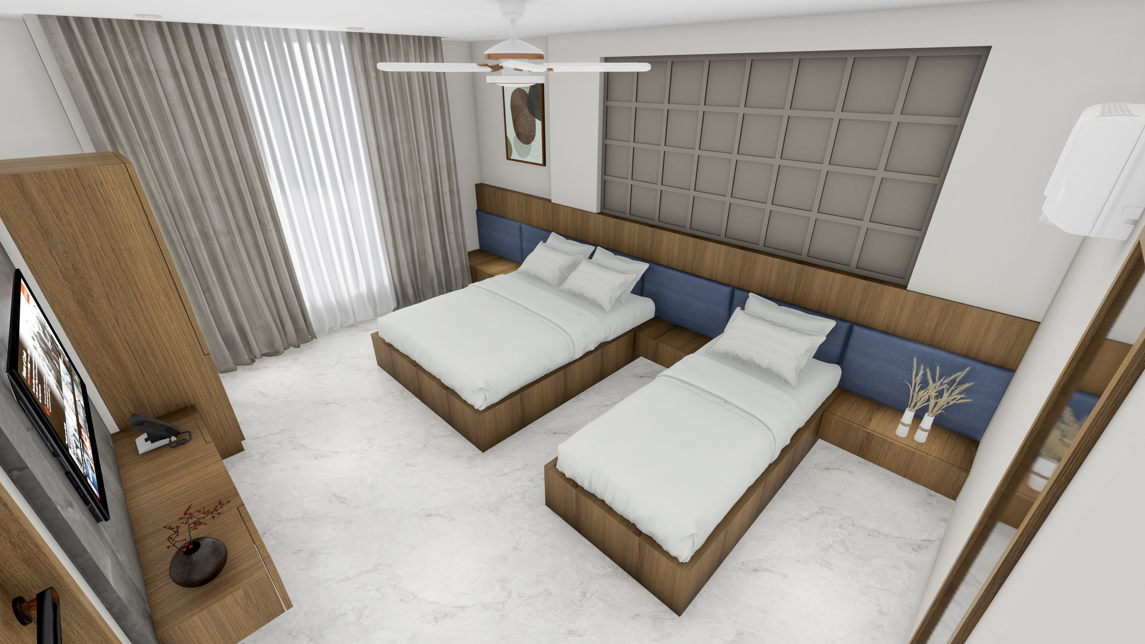 Luxury Double Bed Room
